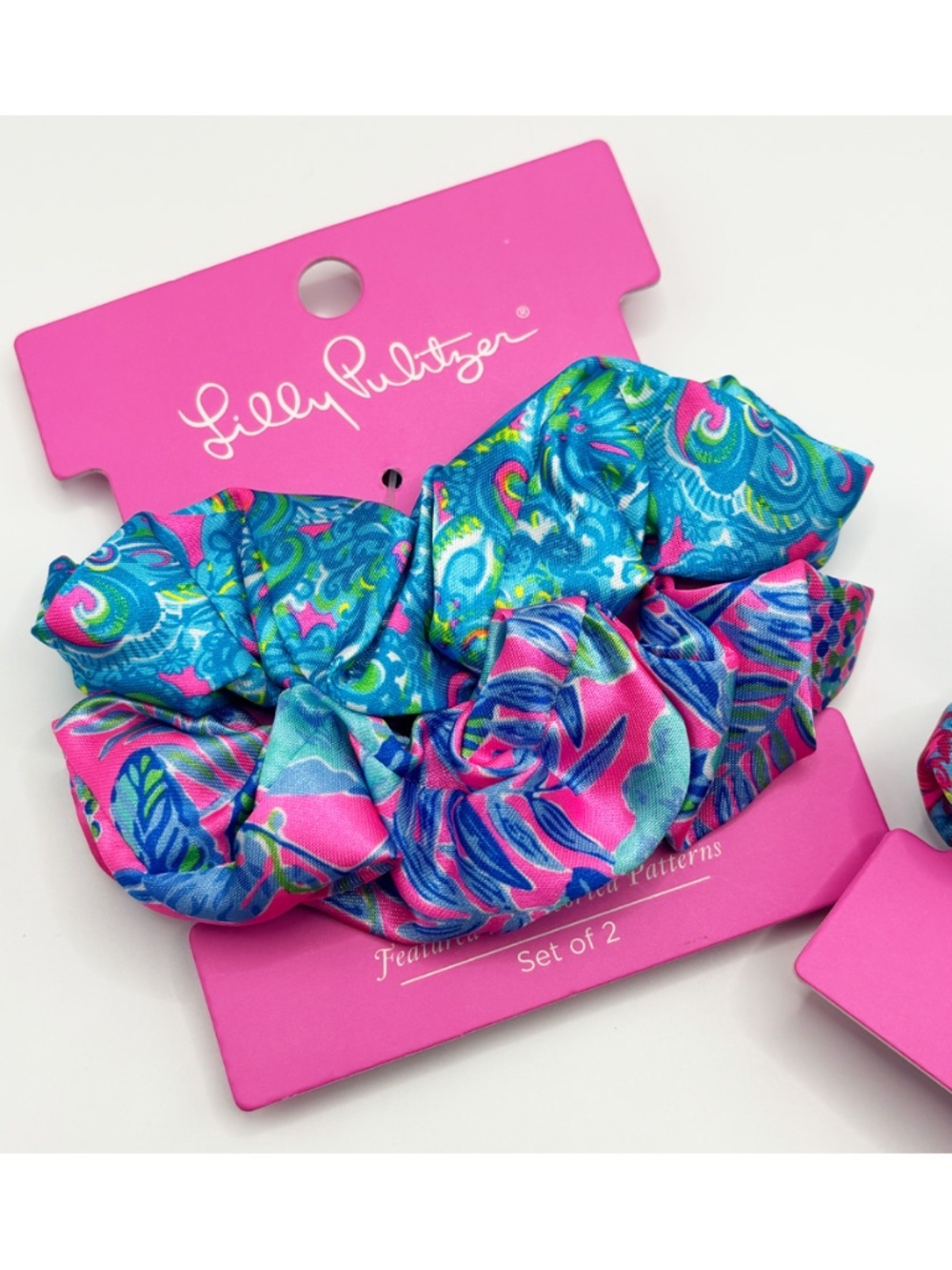 NWT Lilly Pulitzer scrunchie set - 4 total - Picture 3 of 4